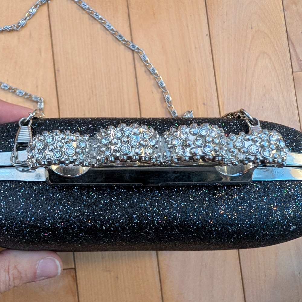 Hard-sided Sparkly Handbag - Picture 2 of 4